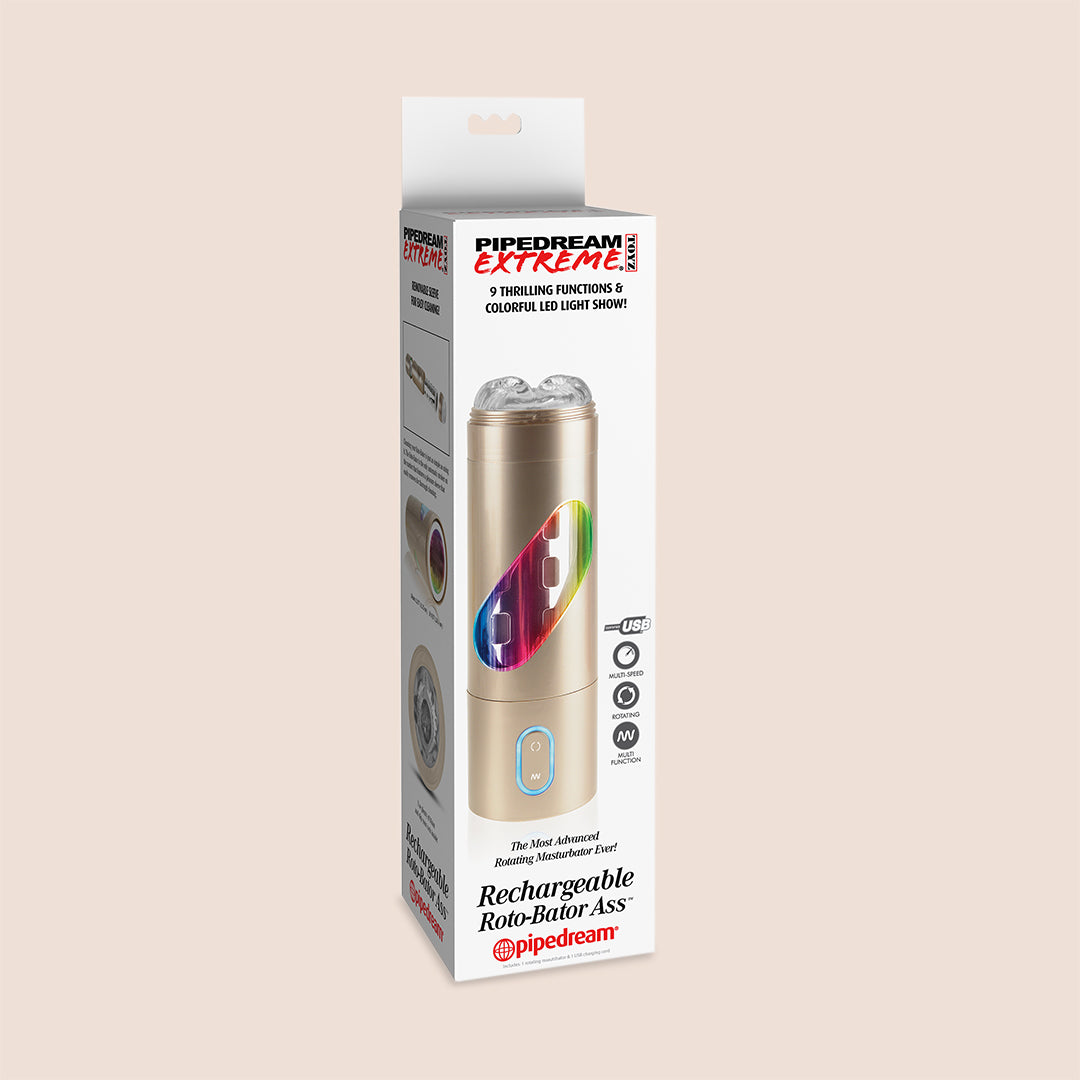 PDX Extreme Rechargeable Roto-Bator Ass | rotating masturbator