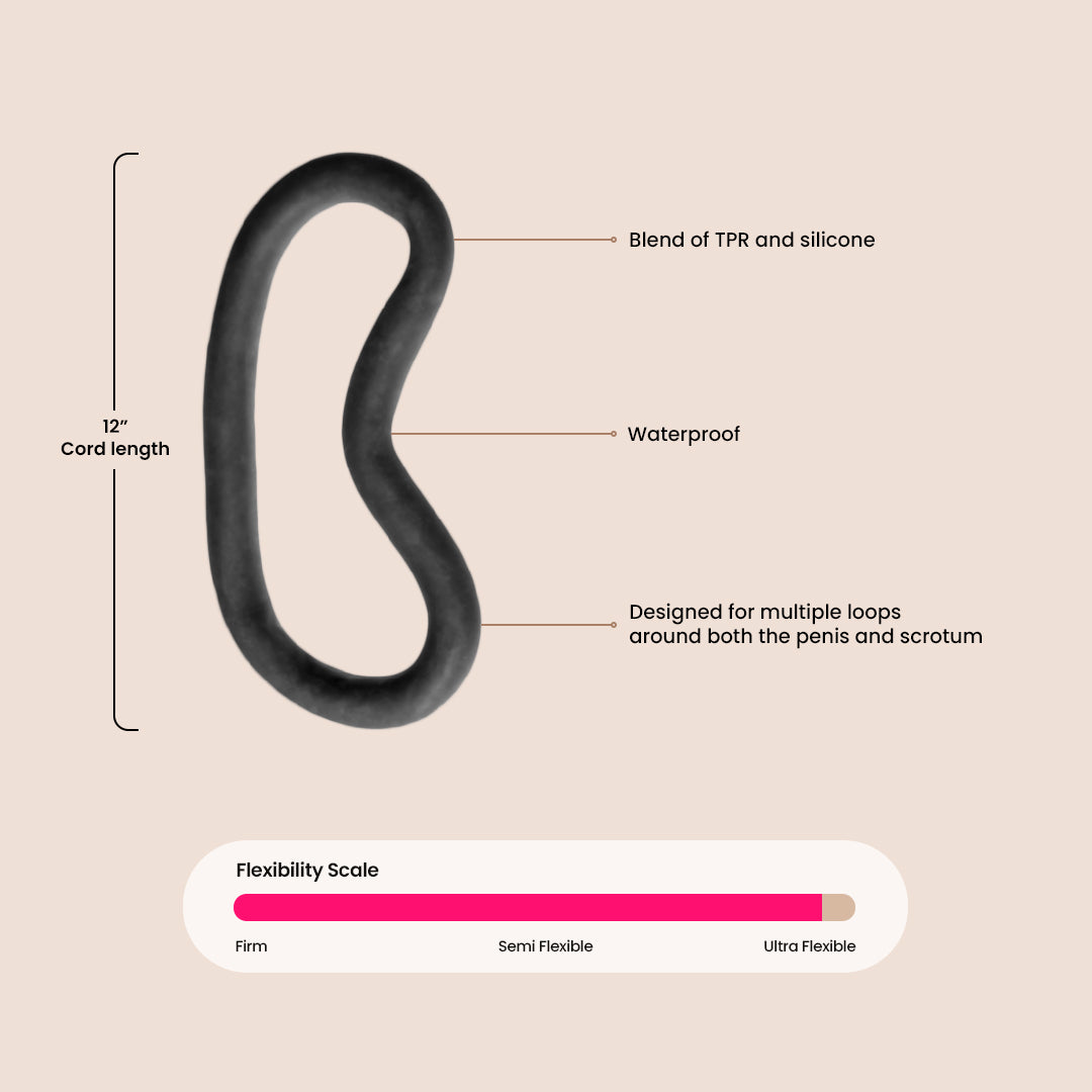 XPLAY® 12.0 Ultra Wrap Ring | customizable penis ring