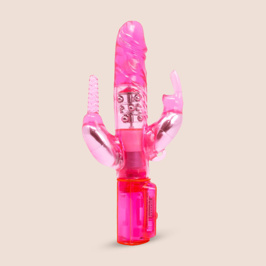 Pipedream Total Ecstasy Triple Stimulator | vibrating clitoral & anal simplipleasures.com Pipedream Total Ecstasy Triple Stimulator | vibrating clitoral & anal simplipleasures.com