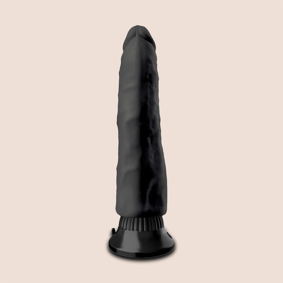 Real Feel Deluxe No. 3 | 7" vibrating dildo with suction cup base