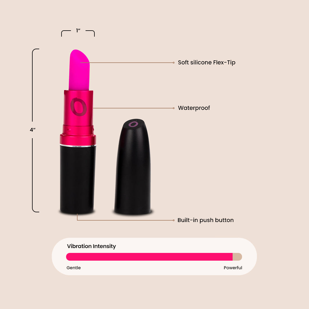 Screaming O My Secret Screaming O Vibrating Lipstick | discreet bullet vibe