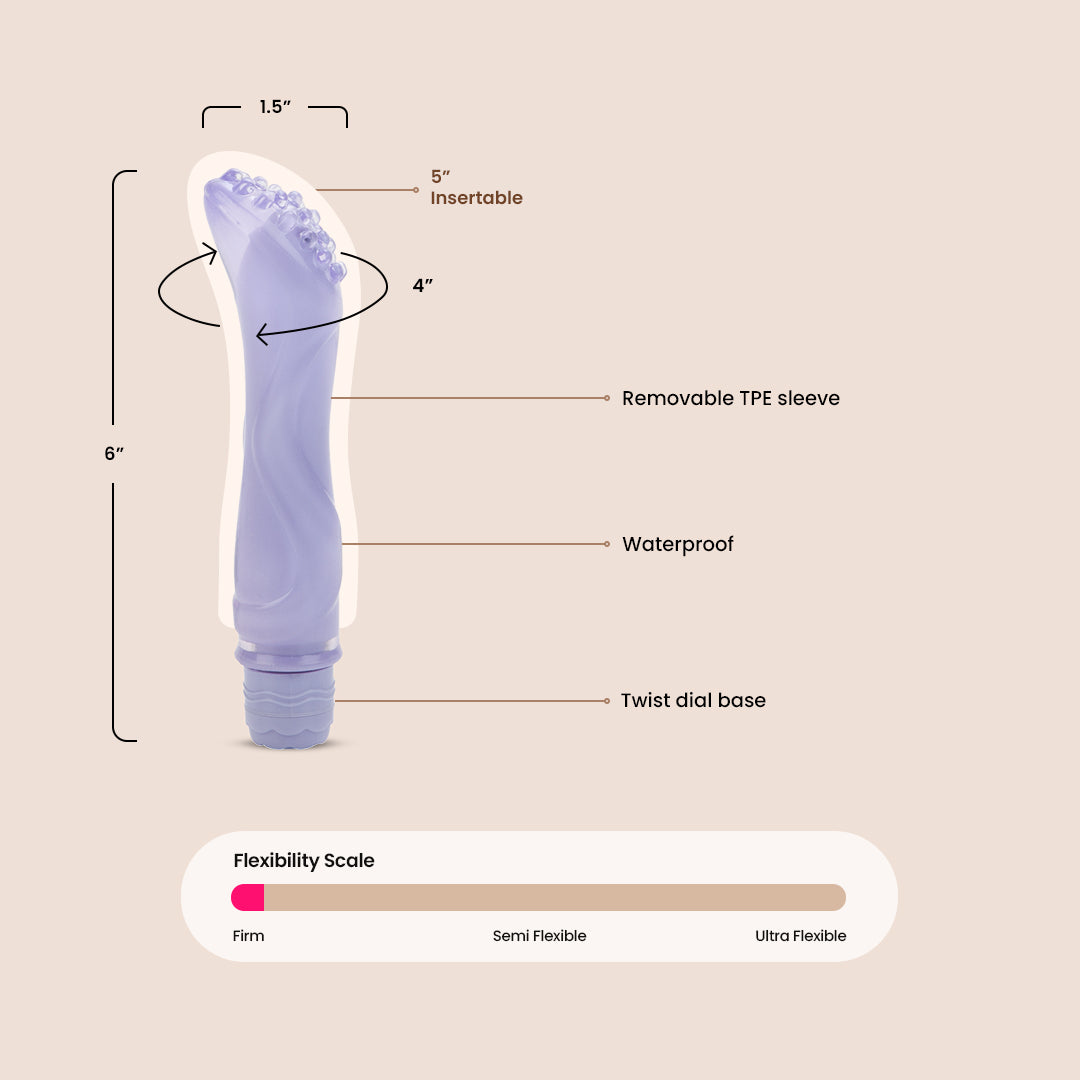 First Time® Softee Teaser | removable soft sleeve