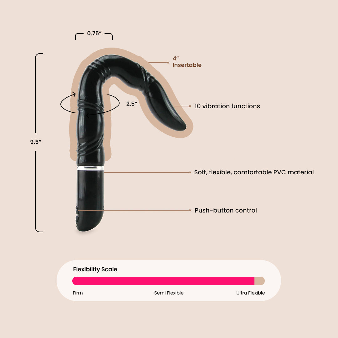 CalExotics 10-Function Self-Pleasing P | prostate massager