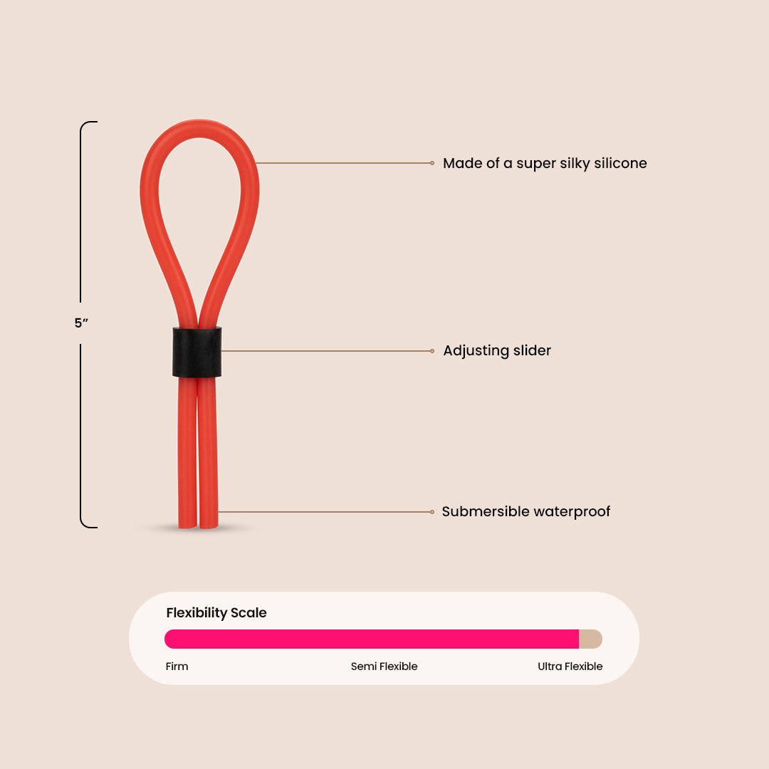 Silicone Stud Lasso™ | adjustable erection enhancer