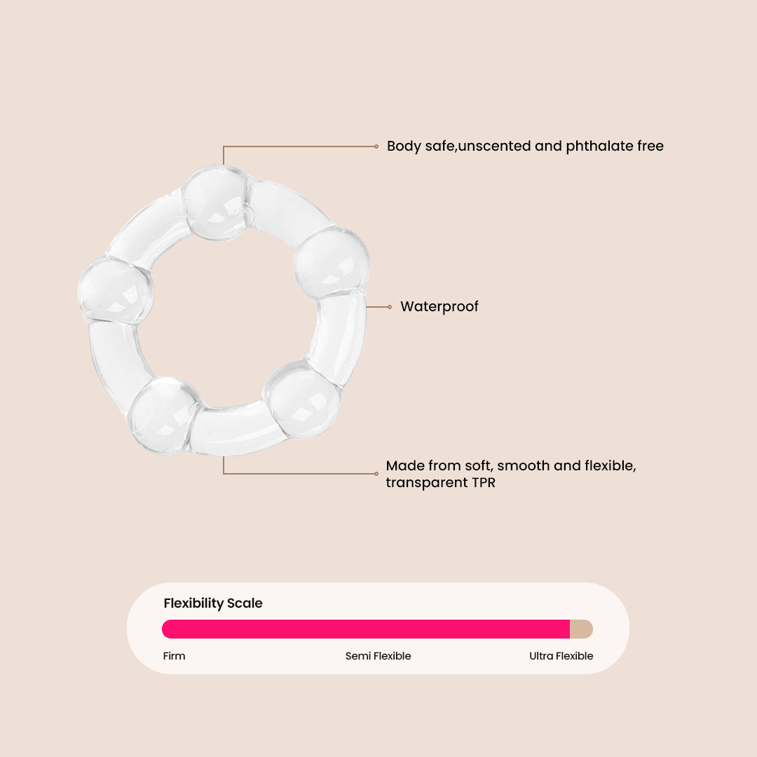 CalExotics Island Rings™ | textured penis rings
