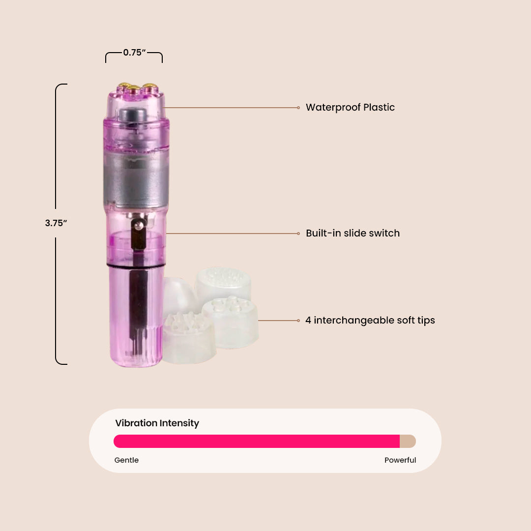 Dr. Laura Berman® Athena™ | waterproof mini-massager