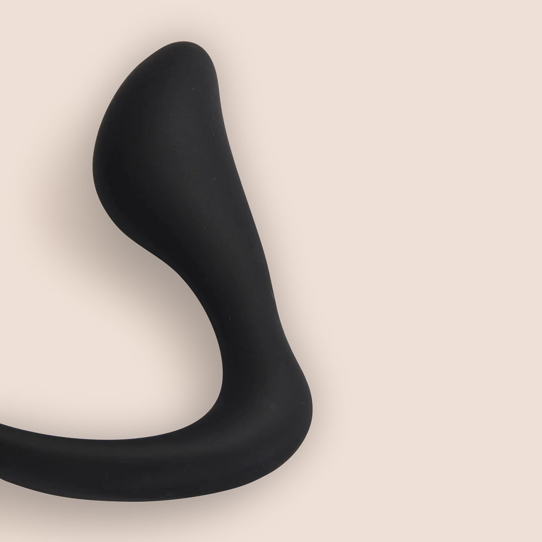 SIMPLI Prostate Plug with Penis Ring 01 | massager with c-ring