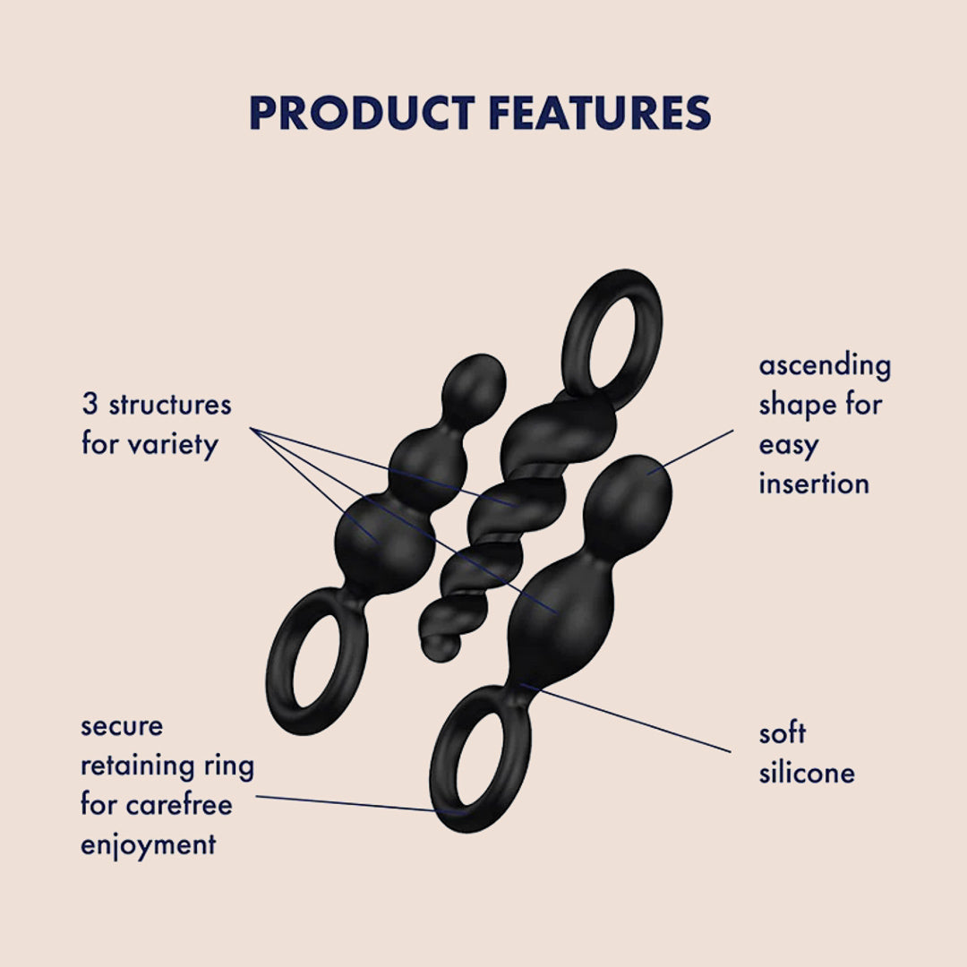 Satisfyer Booty Call | silicone bead set
