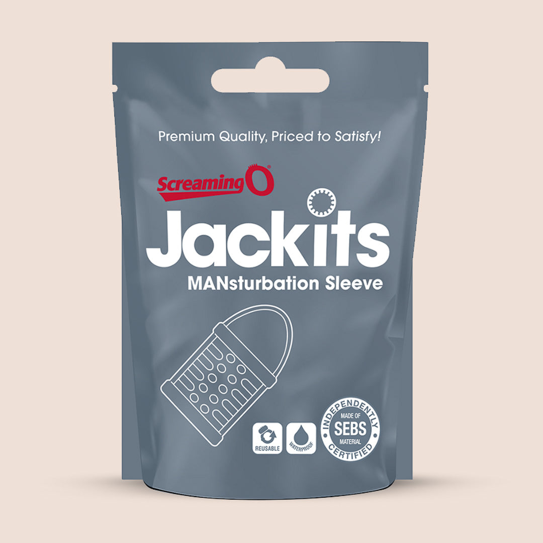 Screaming O Jackits™ Mansturbation Sleeve | ultra soft masturbator