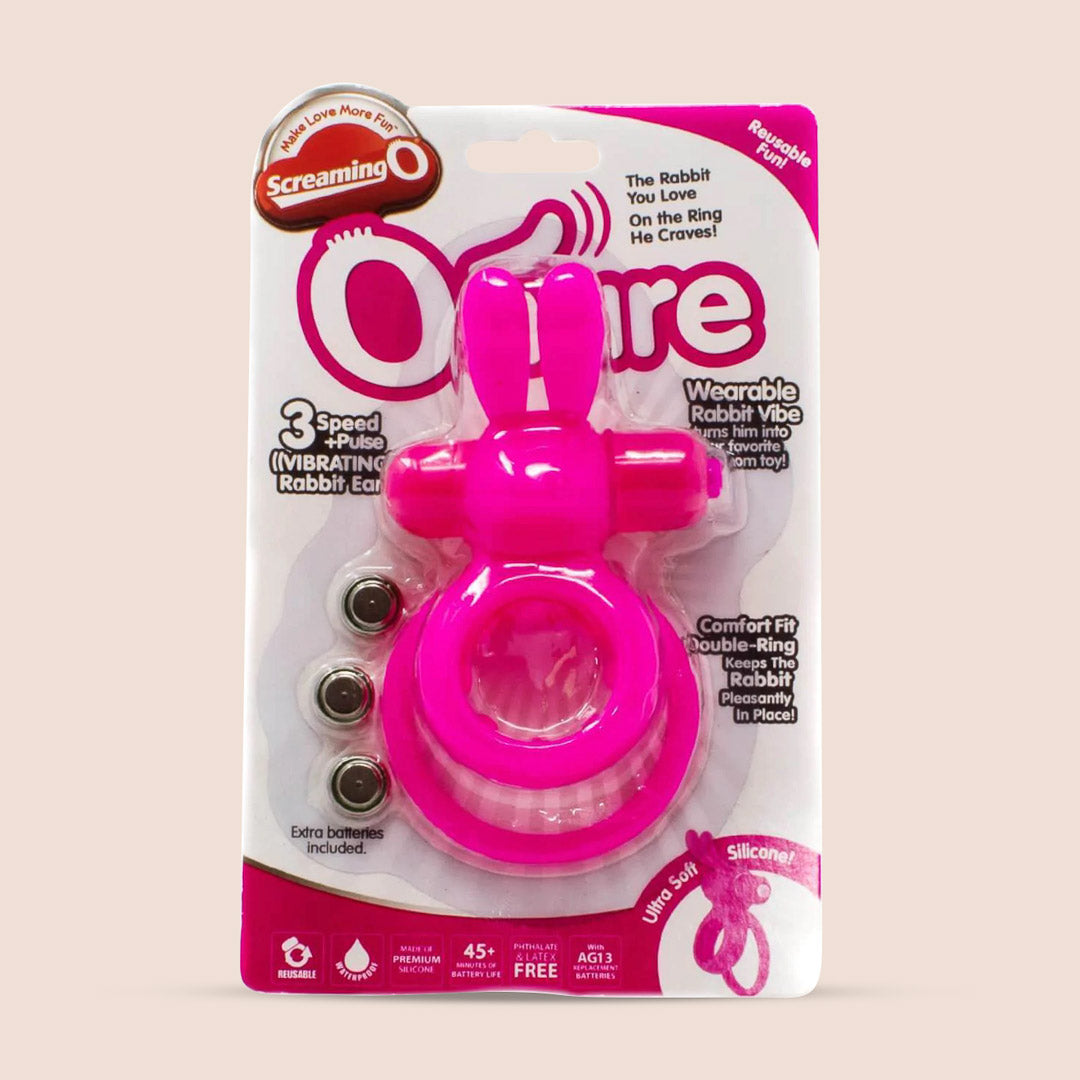Screaming O Ohare® | vibrating rabbit penis ring