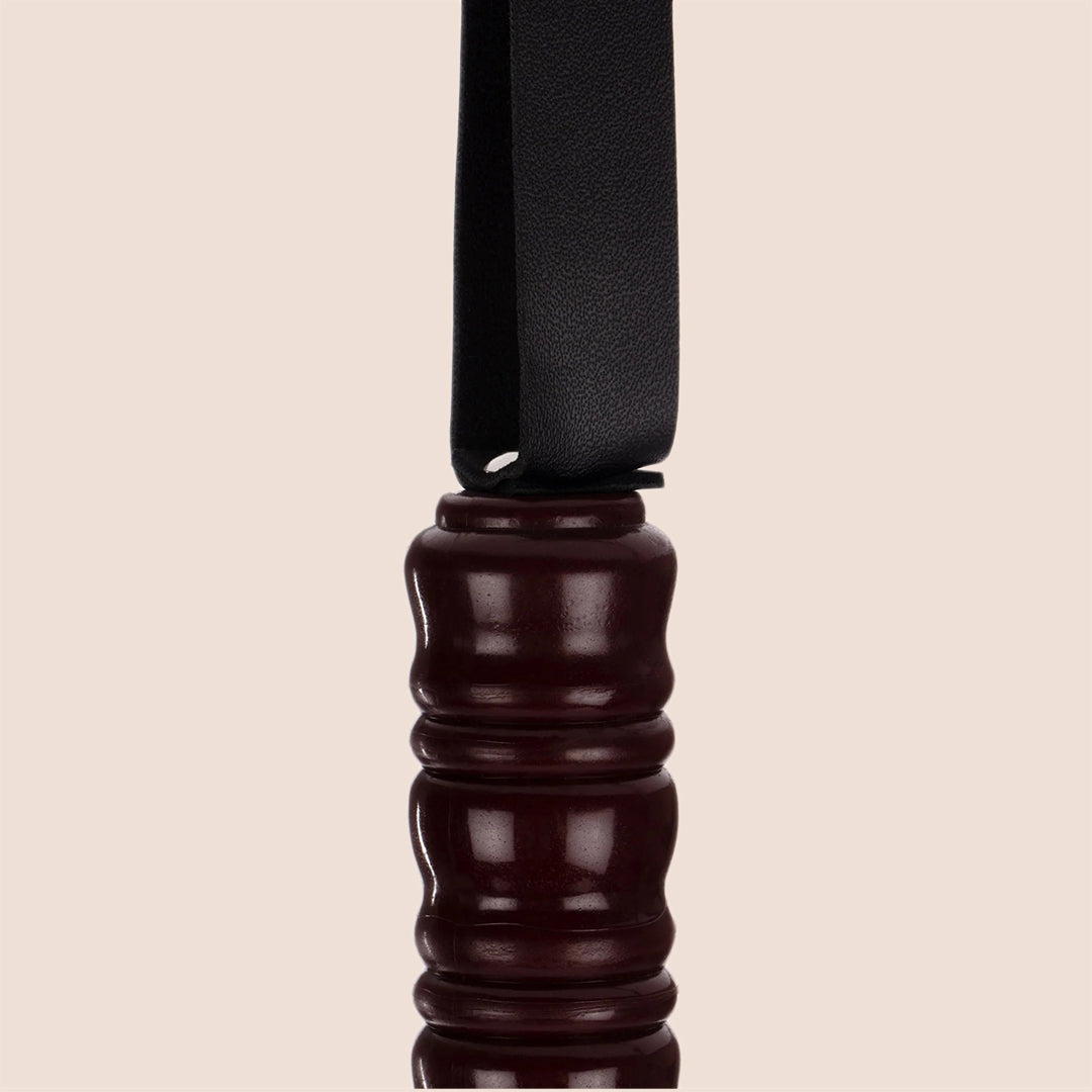 Sex & Mischief Faux Leather Flogger | vinyl