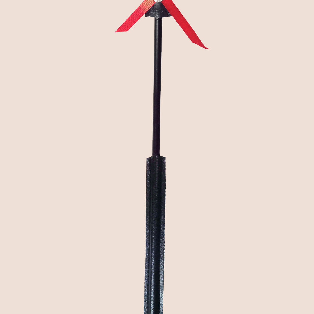 Sex & Mischief Heart Beat Crop | one smooth side, one laced side