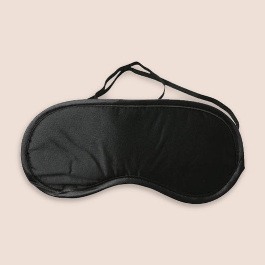Sex & Mischief Satin Blindfold | dual thin elastic strap