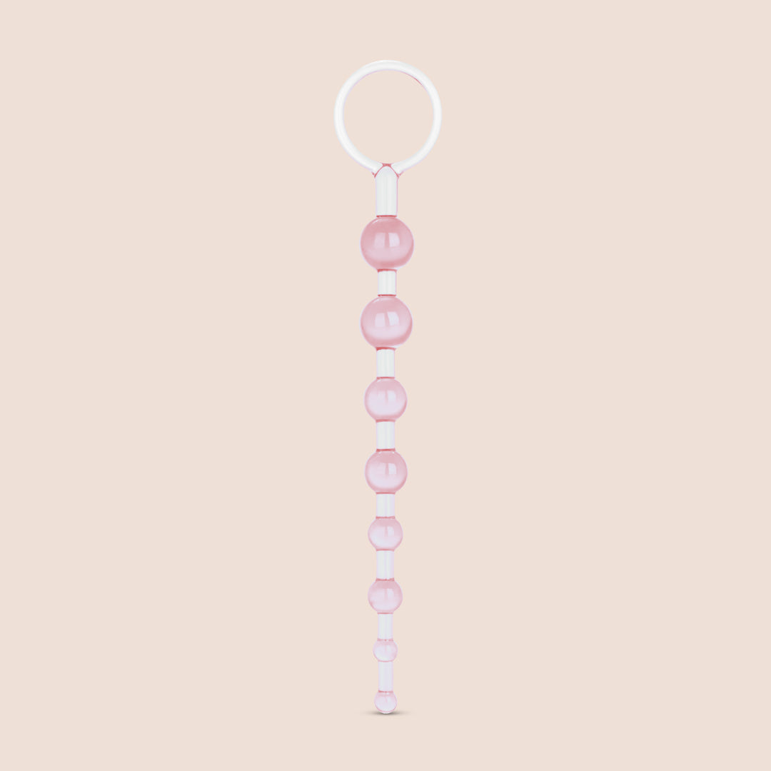 Shane's World® Anal 101™ Intro Beads | with retrieval ring