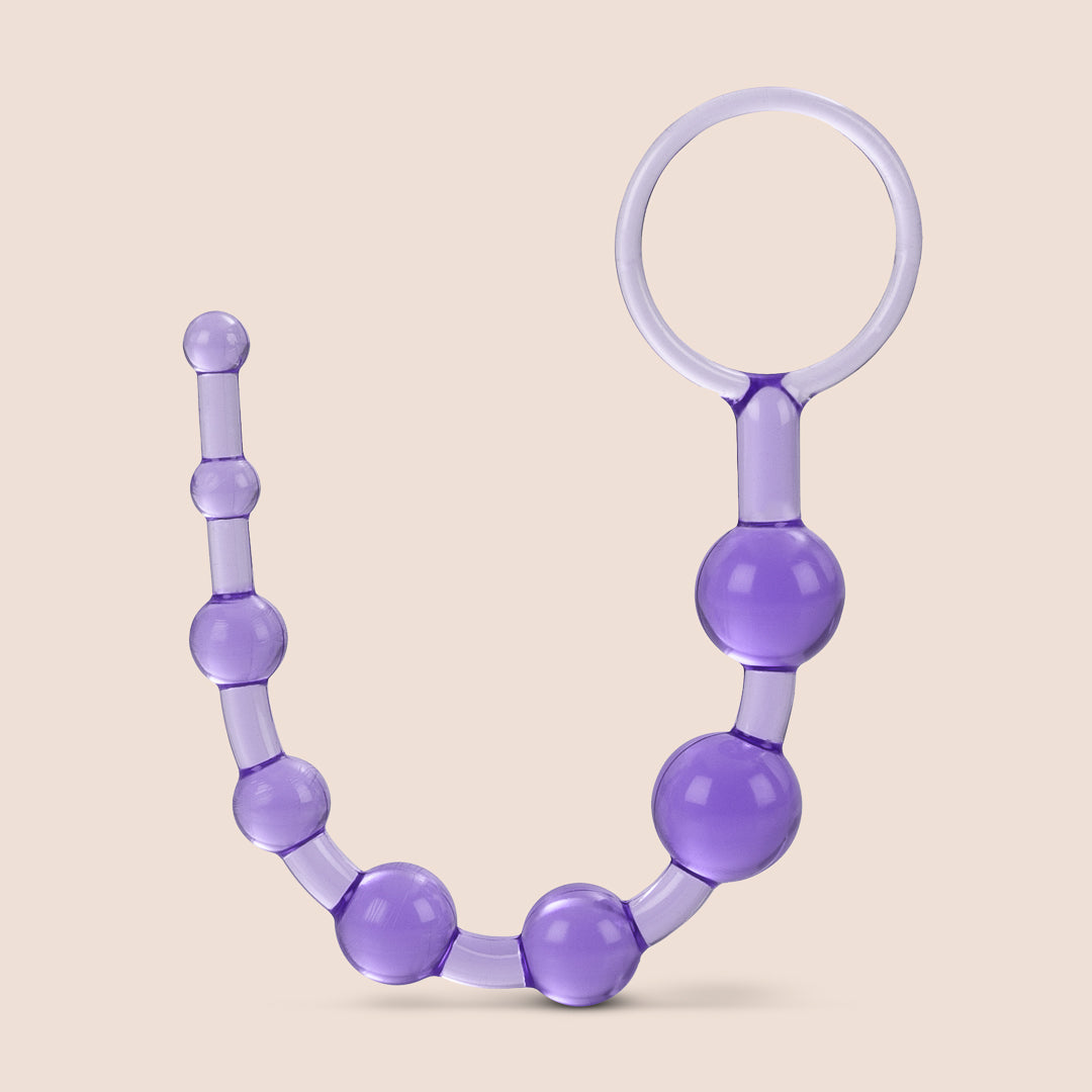 Shane's World® Anal 101™ Intro Beads | with retrieval ring