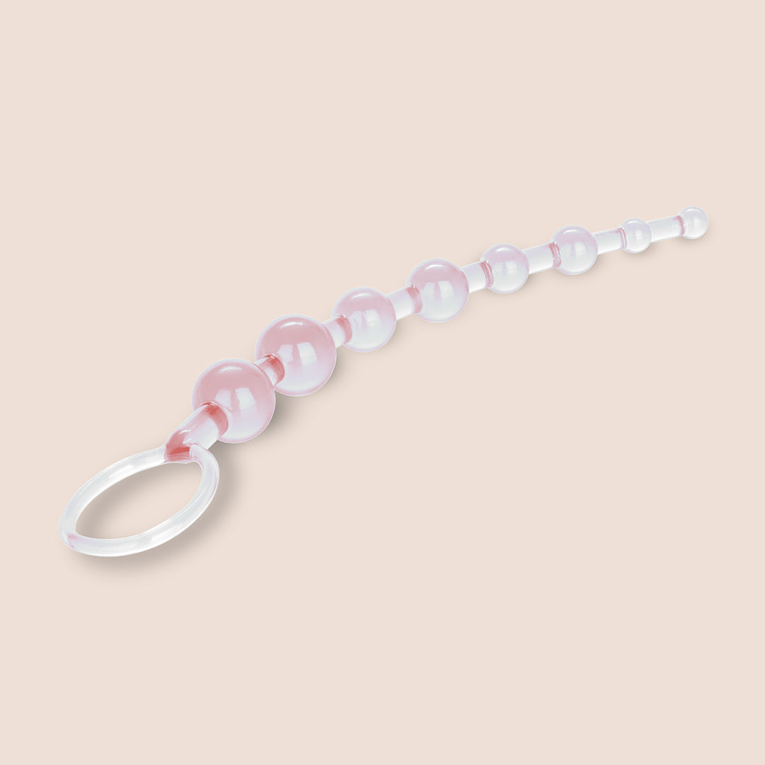 Shane's World® Anal 101™ Intro Beads | with retrieval ring