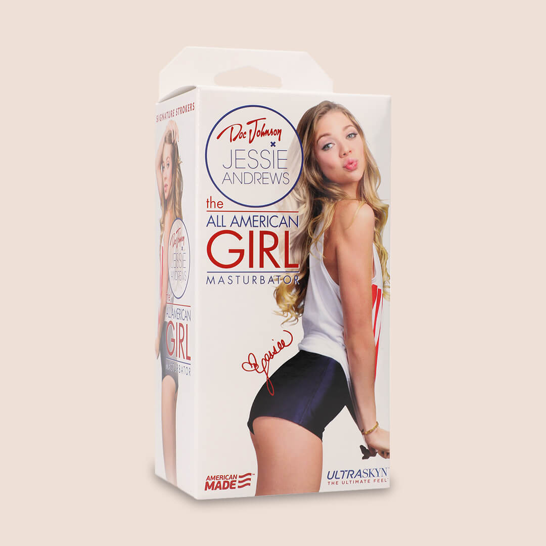 Signature Strokers Jessie Andrews - ULTRASKYN The All American Girl Masturbator | life like feel