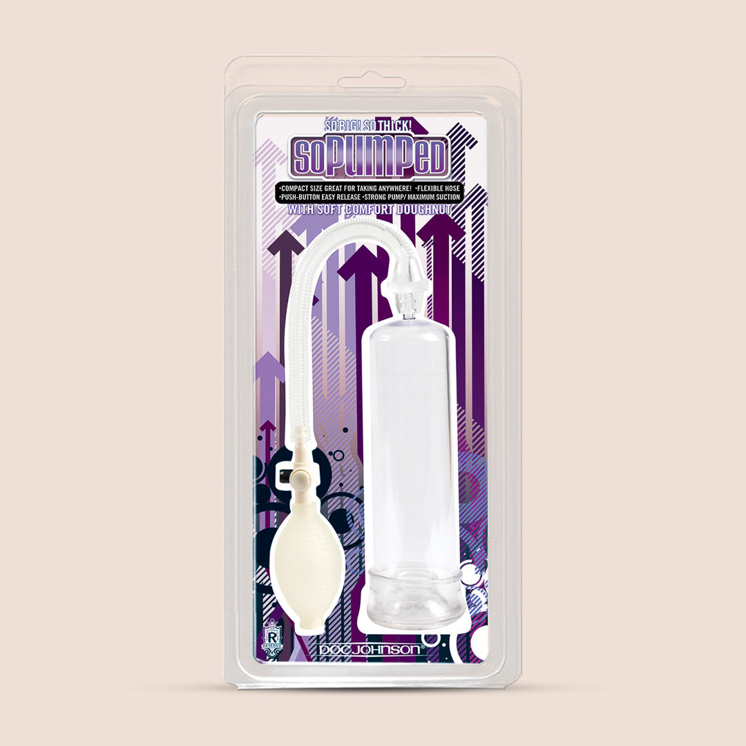 So Pumped Penis Pump - Without Sleeve | TPE interior sleeve