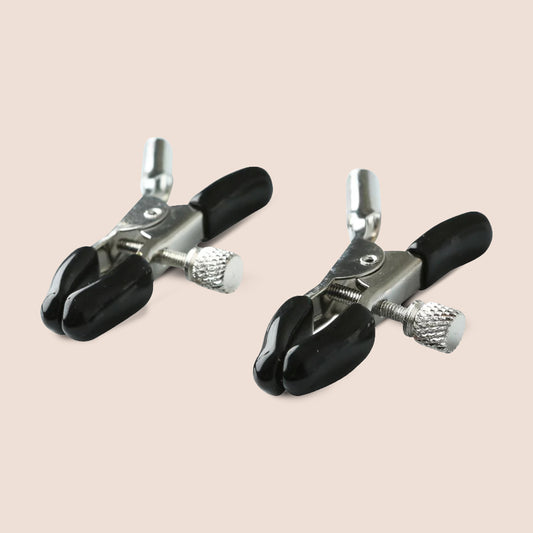 Sportsheets Adjustable Nipple Clamps | rubber-tipped