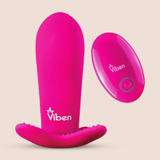 Viben Intrigue Butterfly Rocker with Pleasure Nubs | remote controlled panty vibe