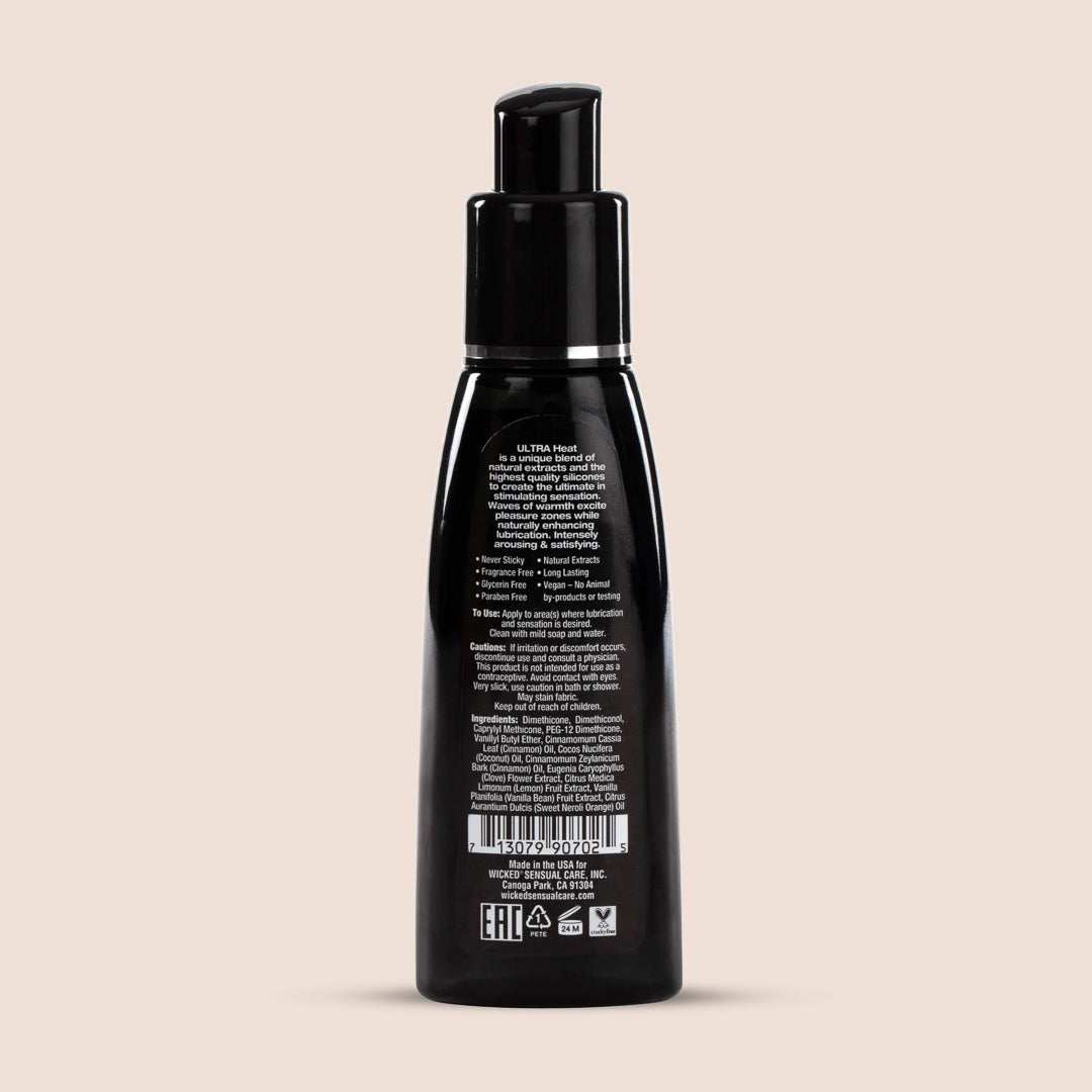 Wicked Ultra Heat | warming silicone-based lubricant