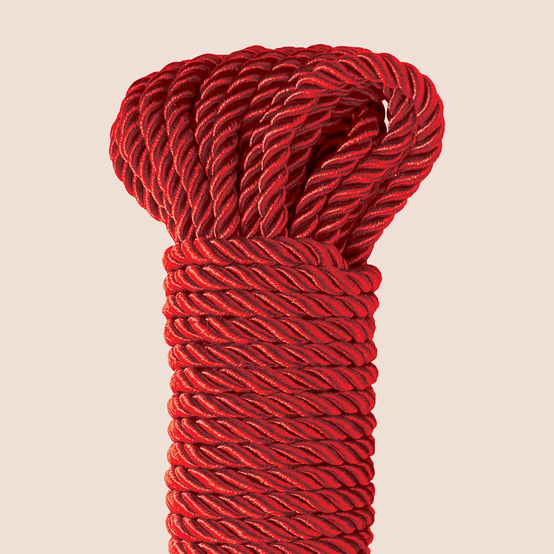 Deluxe Silk Rope | rope-style bondage play