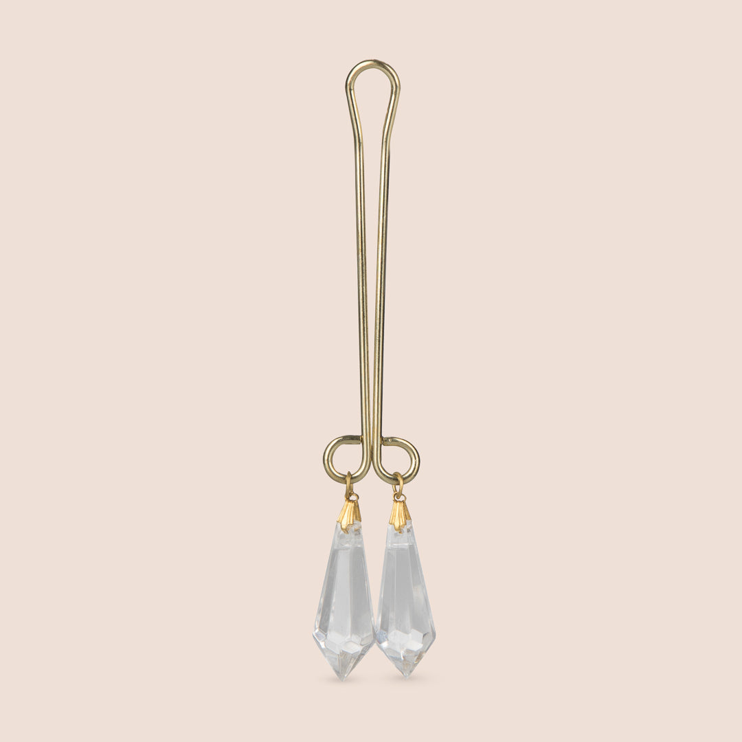 Intimate Play Clitoral Jewelry | crystal non-piercing jewelry