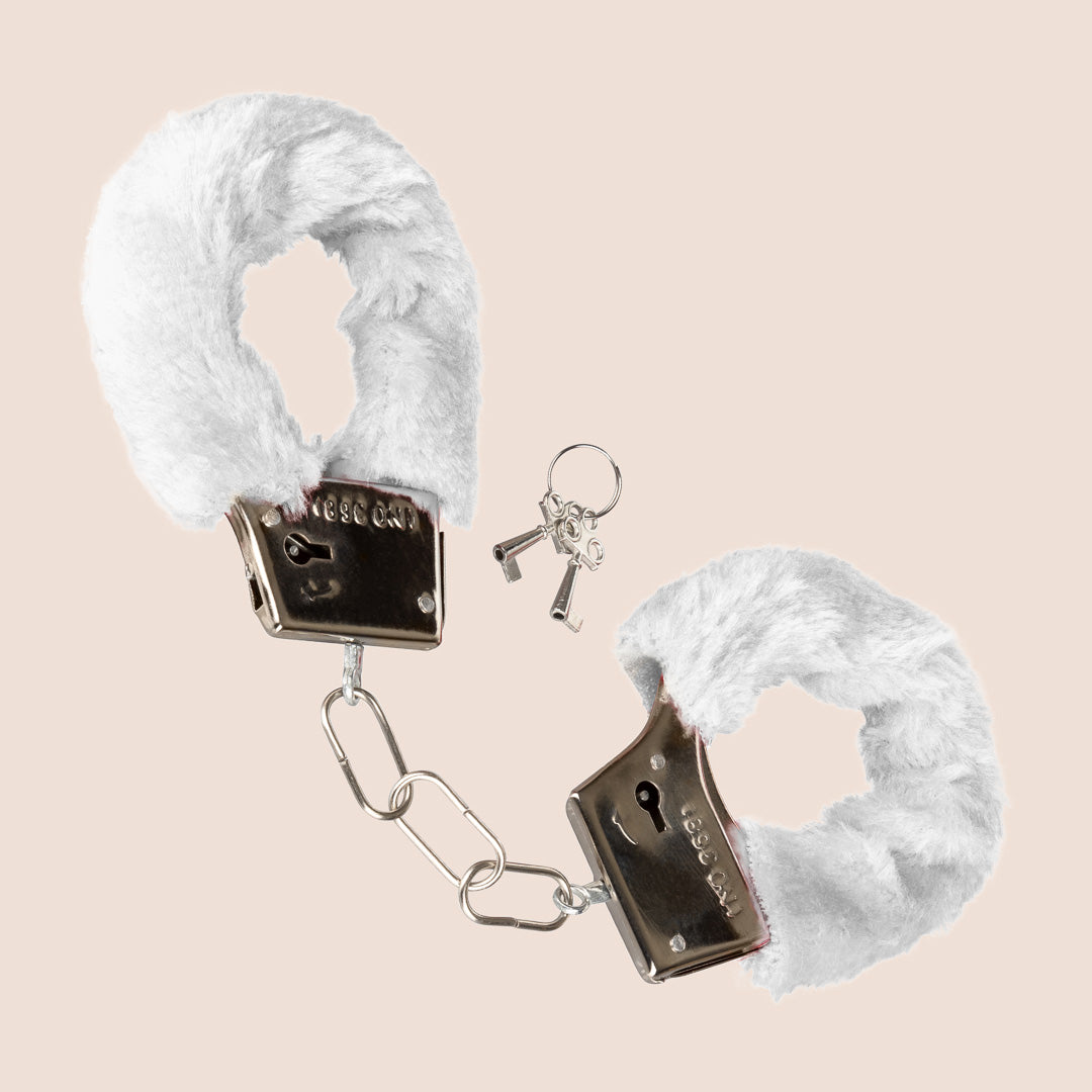 Playful Furry Cuffs | fluffy handcuffs