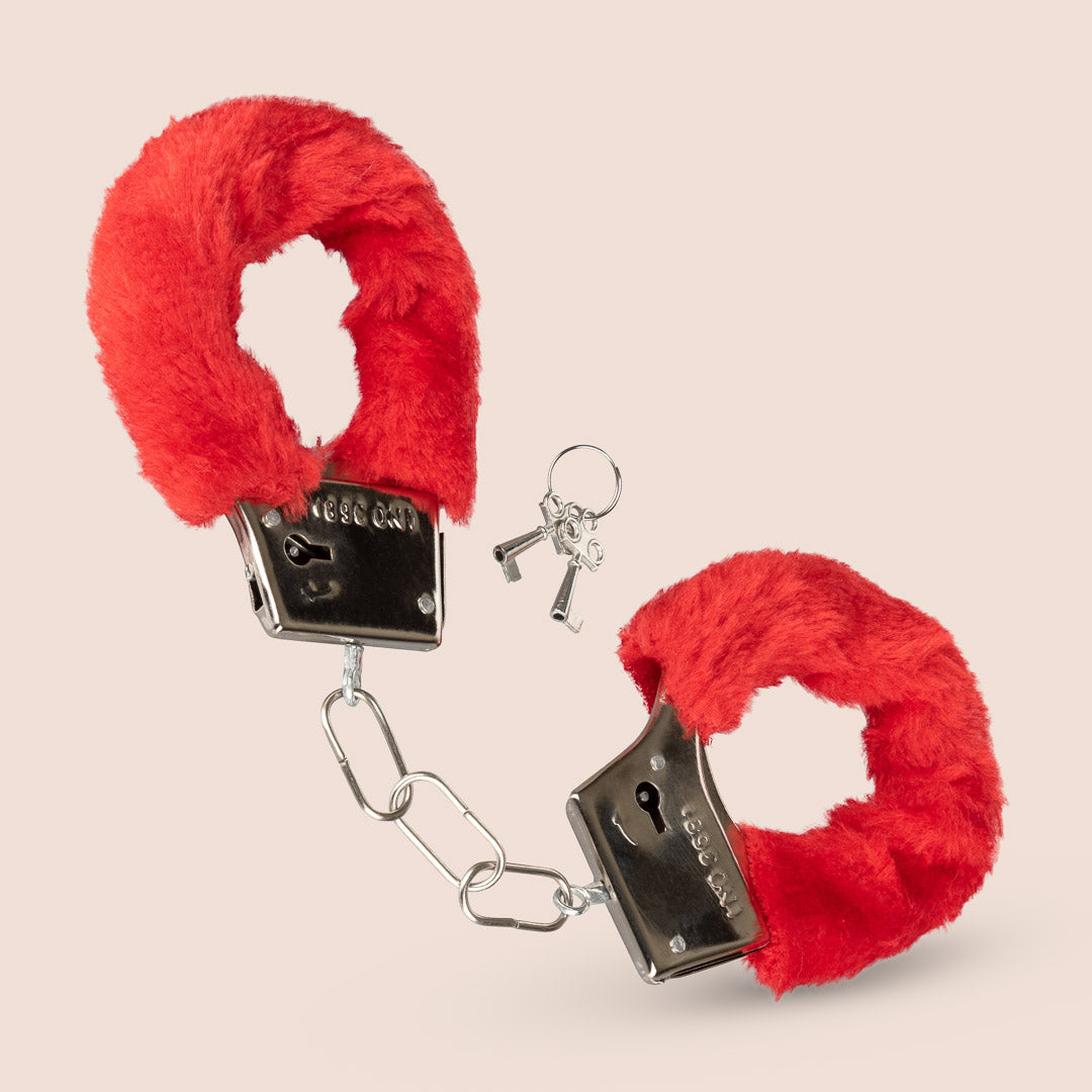 Playful Furry Cuffs | fluffy handcuffs