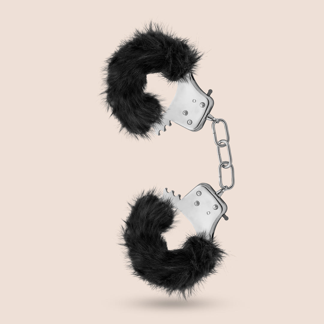 Temptasia Plush Fur Cuffs | fluffy handcuffs