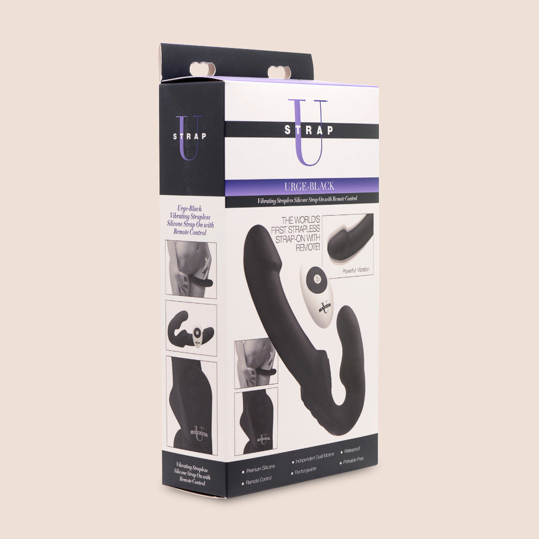 Urge Silicone Strapless Strap | remote controlled