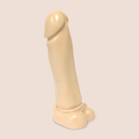 Jumbo Jack Dildo in White