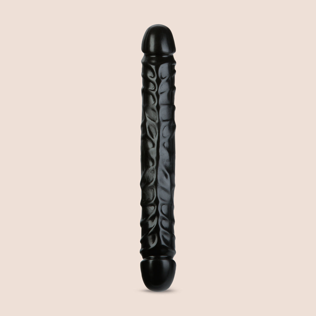 Doc Johnson Jr. Veined Double Header - 12" - Bender | bendable dildo