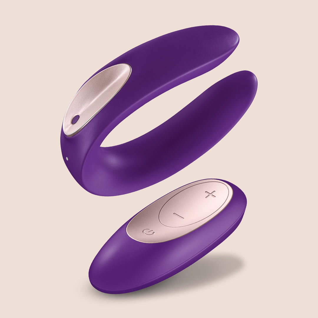Satisfyer Double Plus Remote | vaginal and clitoral stimulation with remote