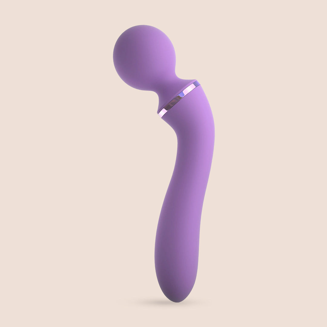 Fantasy for Her Duo Wand Massage-Her | vibrating head & handle