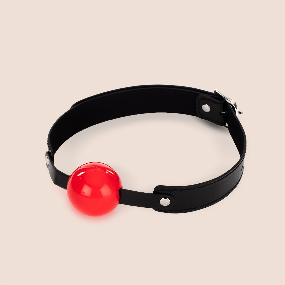 Sex & Mischief Solid Ball Gag | soft rubber ball