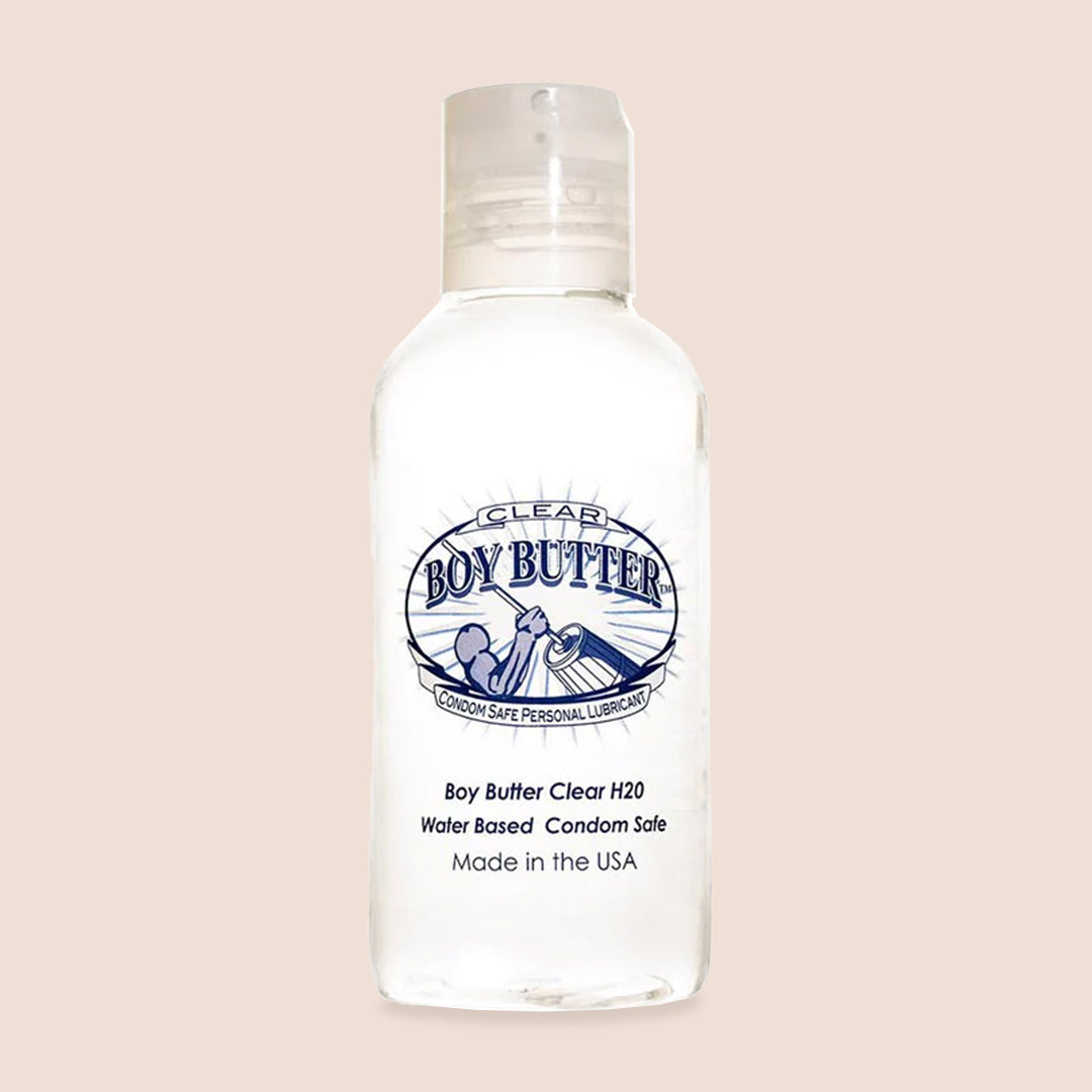 Boy Butter Clear 4 oz Bottle | water-based lubricant