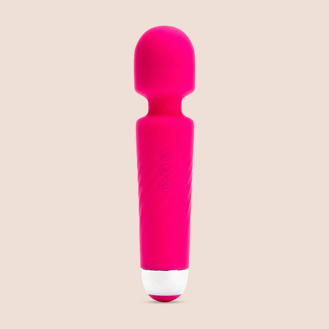 SIMPLI Vibrating Wand 03 | compact size silicone body massager