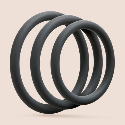 OptiMALE™ 3 C-Ring Set Thin | silicone penis rings