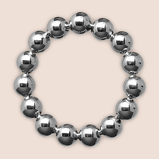 Meridian Beaded C Ring | stainless steel