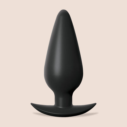 Anal Fantasy Large Weighted Silicone Plug | tapered tip