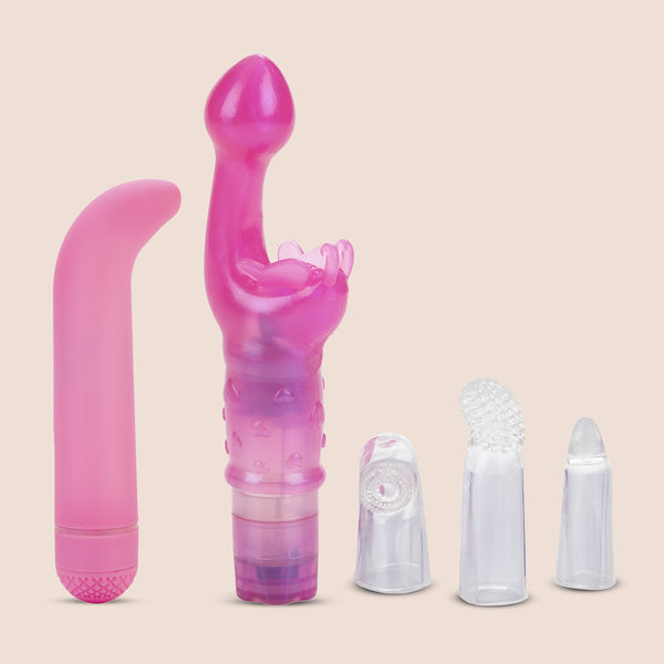 CalExotics Hers G-Spot Kit | clitoris and g-spot stimulation simplipleasures.com CalExotics Hers G-Spot Kit | clitoris and g-spot stimulation simplipleasures.com
