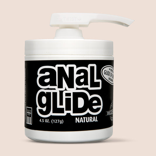 Anal Lube Anal Glide - Natural - 4.5 oz | petroleum-based lubricant