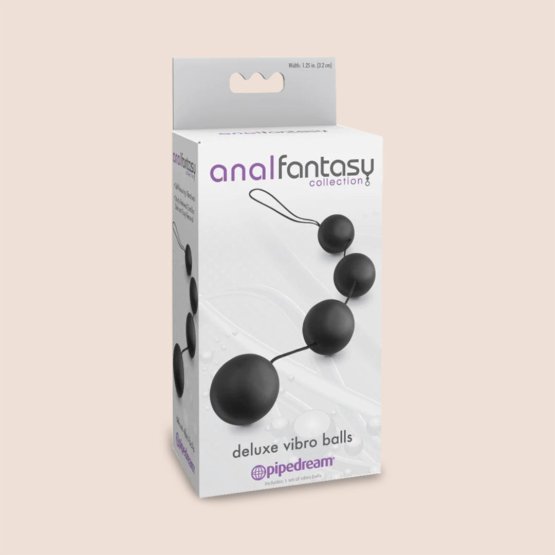 Anal Fantasy Deluxe Vibro Balls | weighted vibrating balls