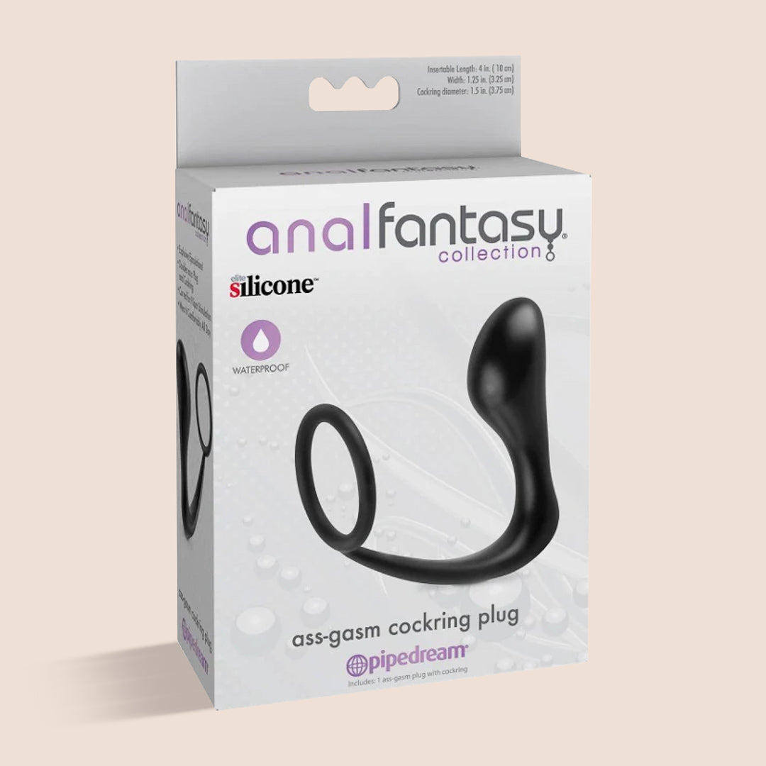 Ass-Gasm® C-ring Plug | waterproof silicone plug