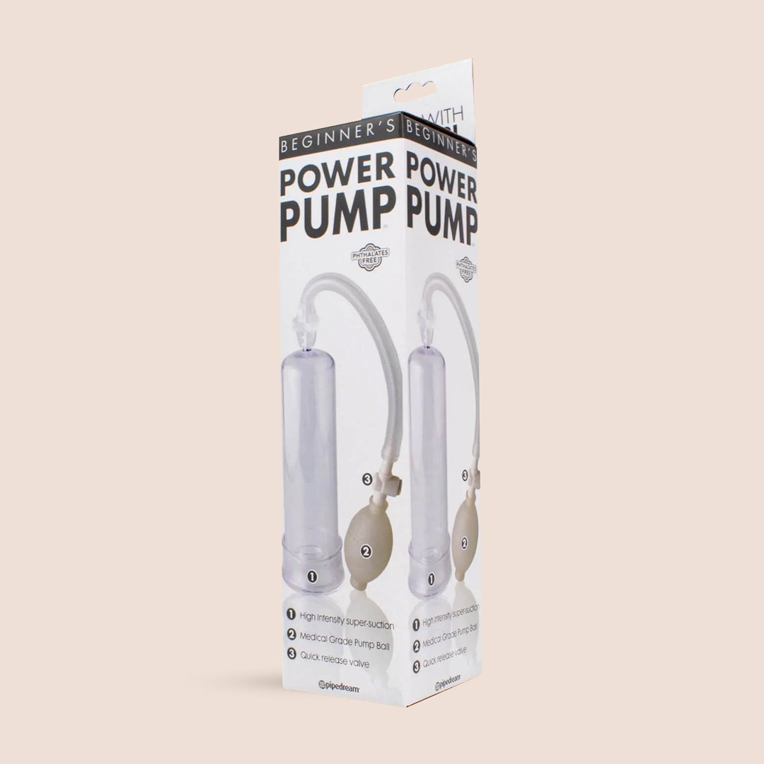Beginners Power Penis Pump | flexible PVC pump