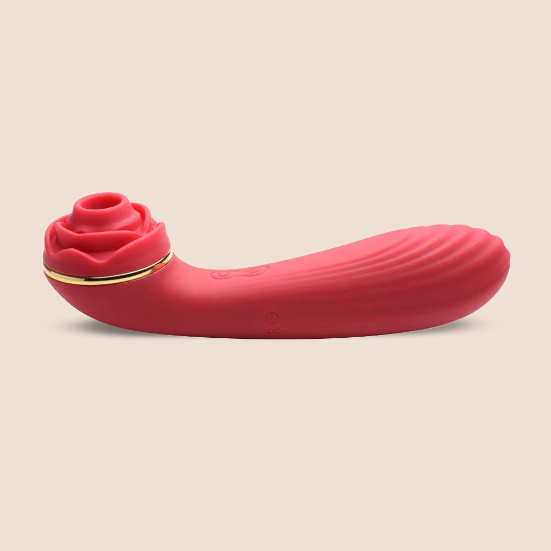 Bloomgasm Passion Petals | suction rose clitoral vibrator