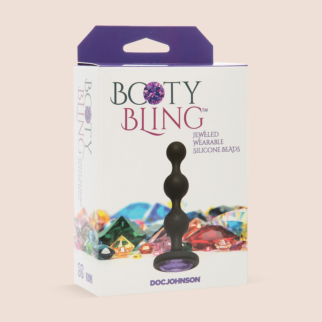 Booty Bling™ Wearable Silicone Beads | jeweled base silicone beads