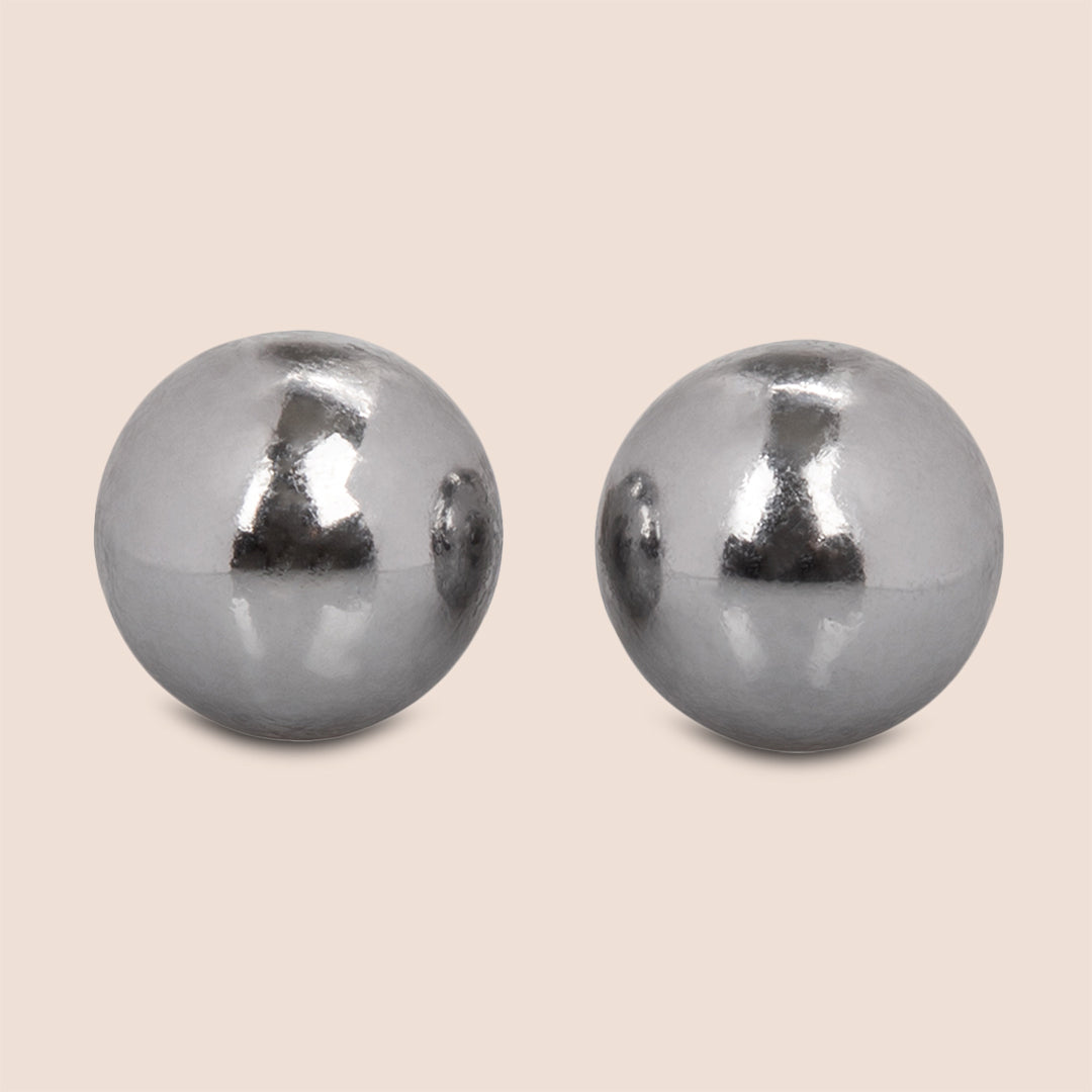 CalExotics Silver Balls In Presentation Box | metal kegel balls