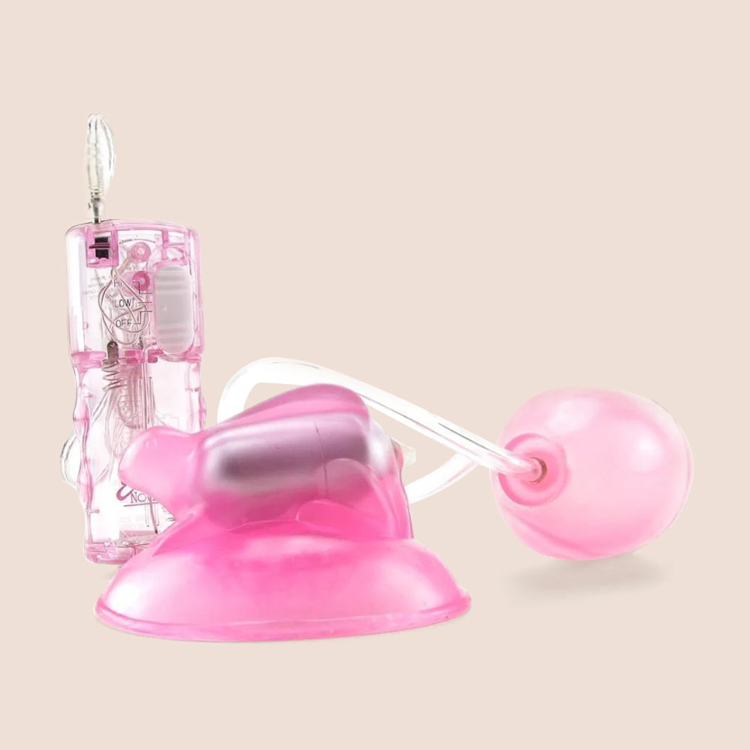 CalExotics Intimate Pump™ Vibro P—ssy Sucker™ | clitoral pump